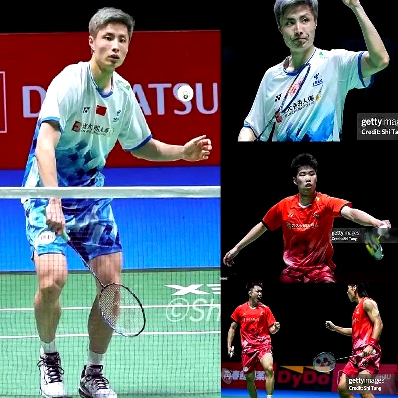 英国选手在羽毛球比赛中晋级四强