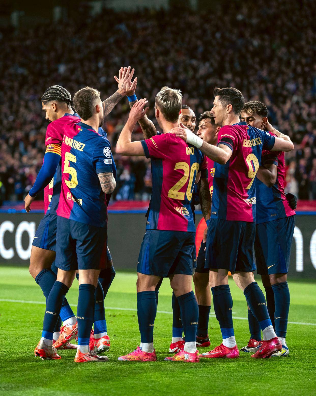 巴塞罗那逆转取胜，球队备战欧冠关键战