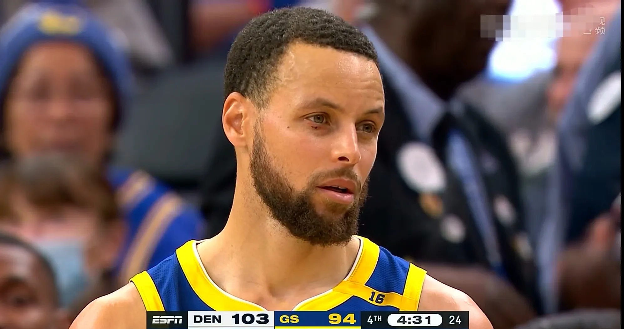 勇士再遭失利，库里状态堪忧